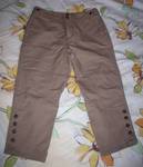 Нов елегантен панталон 7/8 с копчета FR36 pant-36-5-beige.JPG