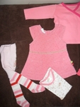 Розов лот за малка принцеса с подаръци 2 бр чорапогащници Silka_SAM_6064.JPG