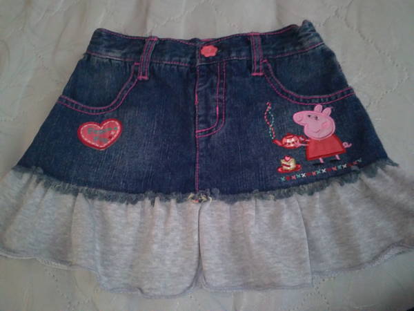 Чисто нова дънкова пола с етикет Peppa Pig& Mothercare 30112010304.JPG Big
