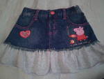 Чисто нова дънкова пола с етикет Peppa Pig& Mothercare 30112010304.JPG