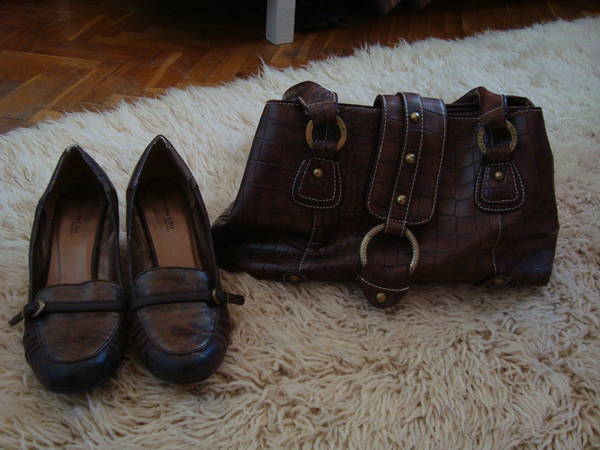 Чанта Babila и обувки в кафяво DSC029471.JPG Big