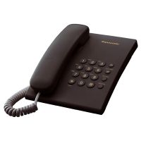 Стационарен телефон Panasonic KX-TS500FX черен phone.jpg Big
