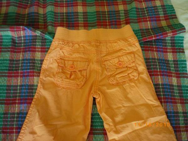 Оранжев панталон BENETTON IMGP4941.JPG Big