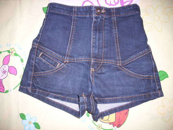 Страхотни къси дънкови панталонки с подарк потниче 9-10год JoyGirls_DSCI1807.JPG Big