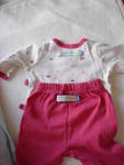 Комплектче за момиче 0-3месеца от Fox Baby с подарък боди DSC059011.JPG