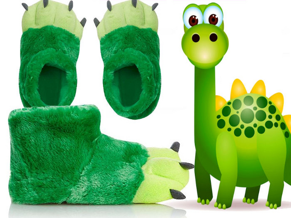 George, Dinosaur Slippers, пантофки номер 32 TopKids_dinoslippersmtrexmkg.jpg Big