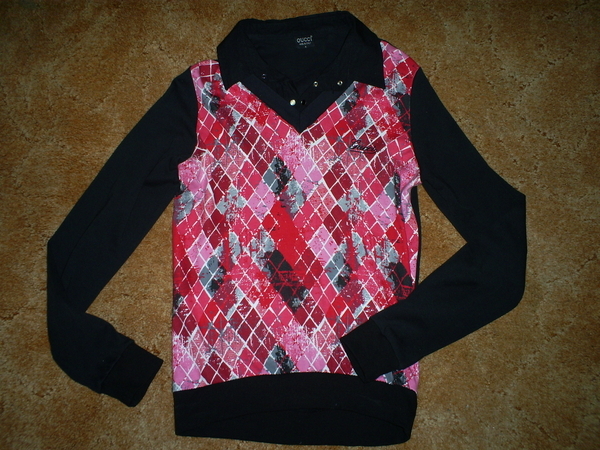 блуза в черно и розово belleamie_S5034624.JPG Big