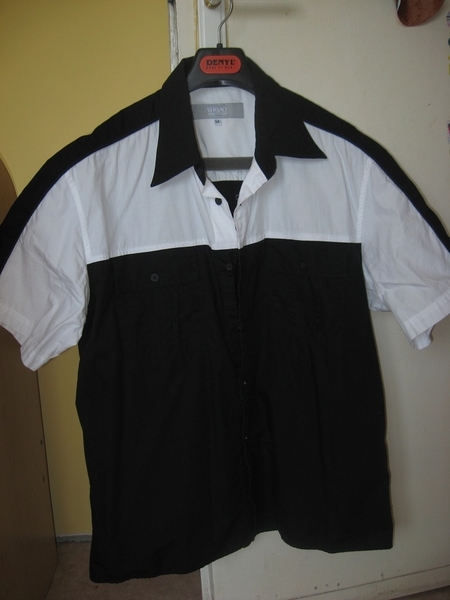 черна риза VERSACE ОРИГИНАЛНА - описанието е в коментара mamaleone_IMG_2319.JPG Big