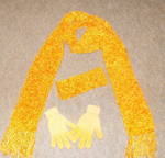 Комплект шал, лента за коса и ръкавички в оранжево DSCF5262.jpg