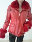 Дамско червено кожено яке Dalmatinka_Photo1565.jpg