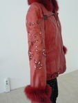 Дамско червено кожено яке Dalmatinka_Photo1566.jpg