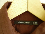 4лв: риза Atmosphere (Primark) UK8/36/S, шоколадово кафяво piskuni_atmosphere-36_006.jpg