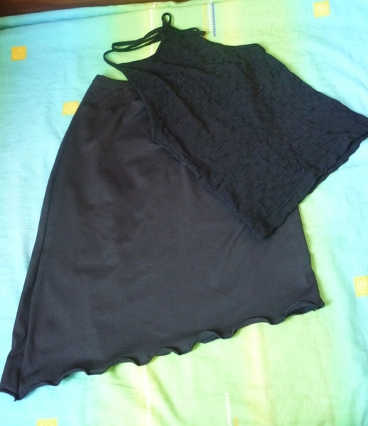 Aсиметрична пола с подарък черен потник sunshine87_P1030384.JPG Big