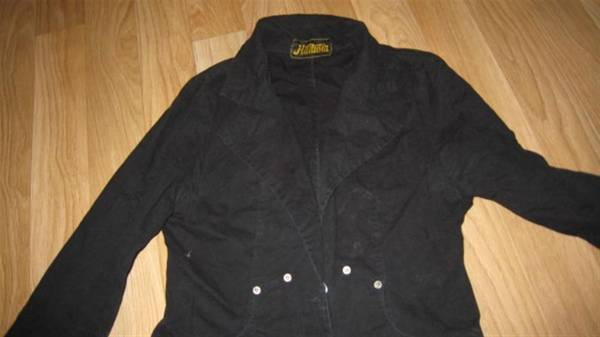 Черно спортно елегантно сако с едно копче и външни джобове IMG_1514_Large_.JPG Big