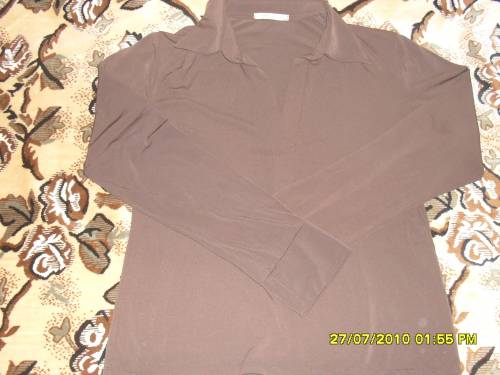 Кафява блуза с дълъг ръкав-4лв. SDC11099.JPG Big