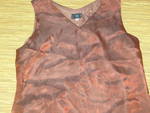 ЕлЕгантна блуза без ръкав от сатен и органза S7007832.JPG