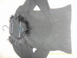 Сладка черна блузка с пухчета JD500625.JPG